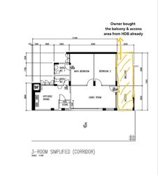 Blk 263 Serangoon Central Drive (Serangoon), HDB 3 Rooms #581396571